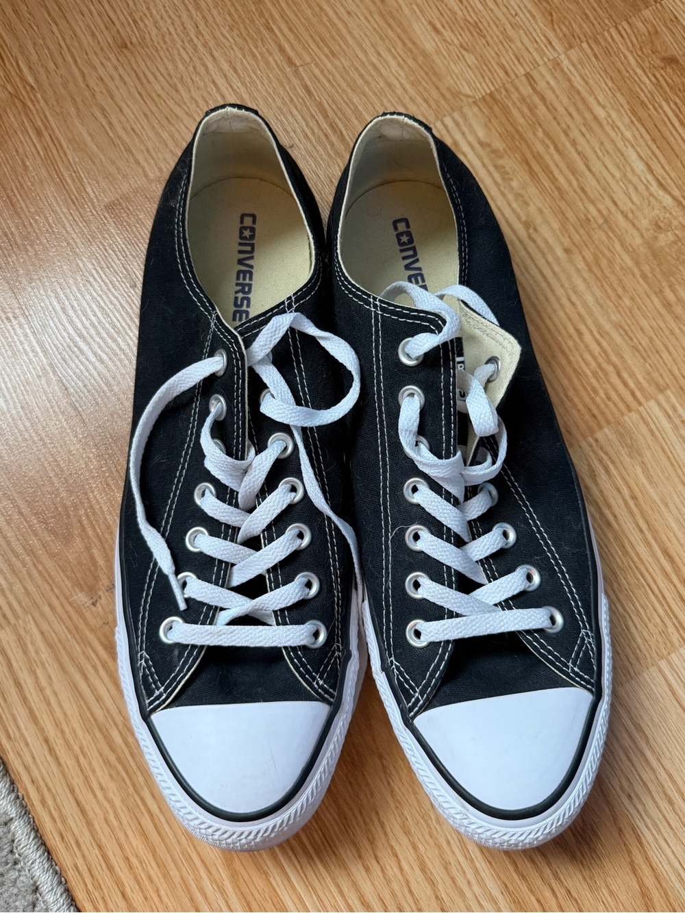 Converse Chuck Taylor All Star Core Top - Black Monochrome - Men's 11